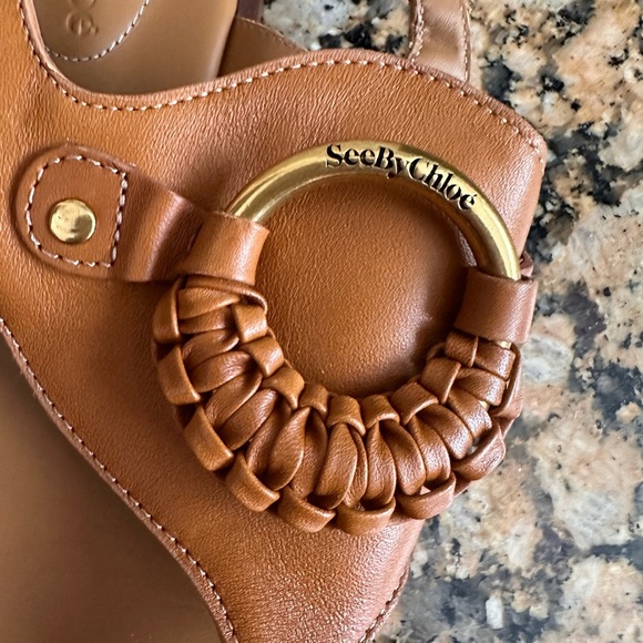 See By Chloe Women Sandals Brown - Picture 5 of 9